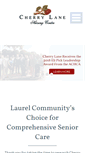 Mobile Screenshot of cherrylanenursing.com